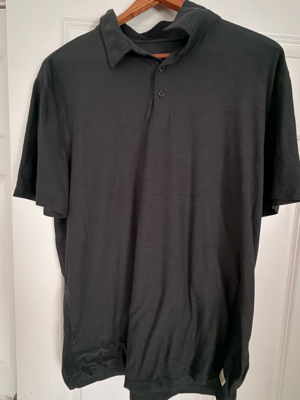 Men's Black Vuori Strato Polo Shirt